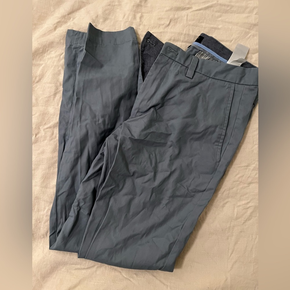 NWOT Banana Republic Emerson Chino 32x30 Dusty Blue